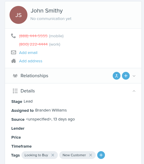 Contact in FUB with two tags.png