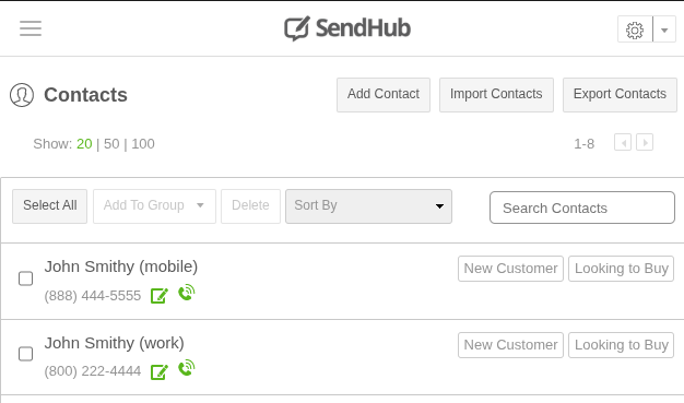 FUB-synced contacts in SendHub.png